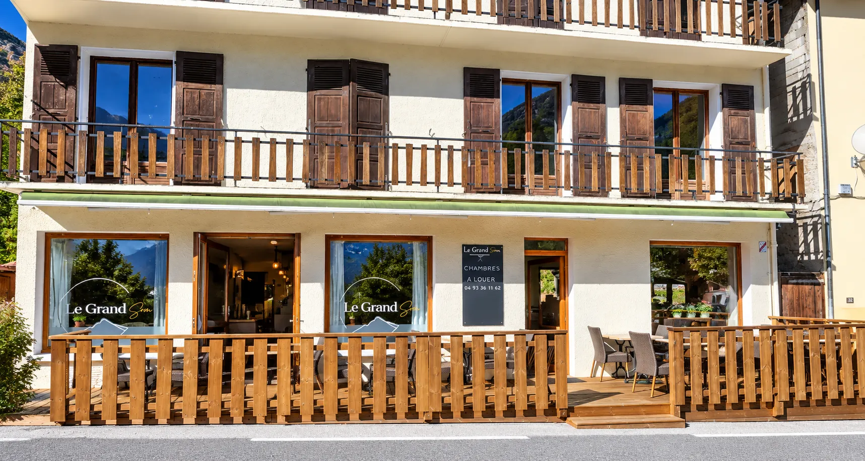 Entrée de l'hotel