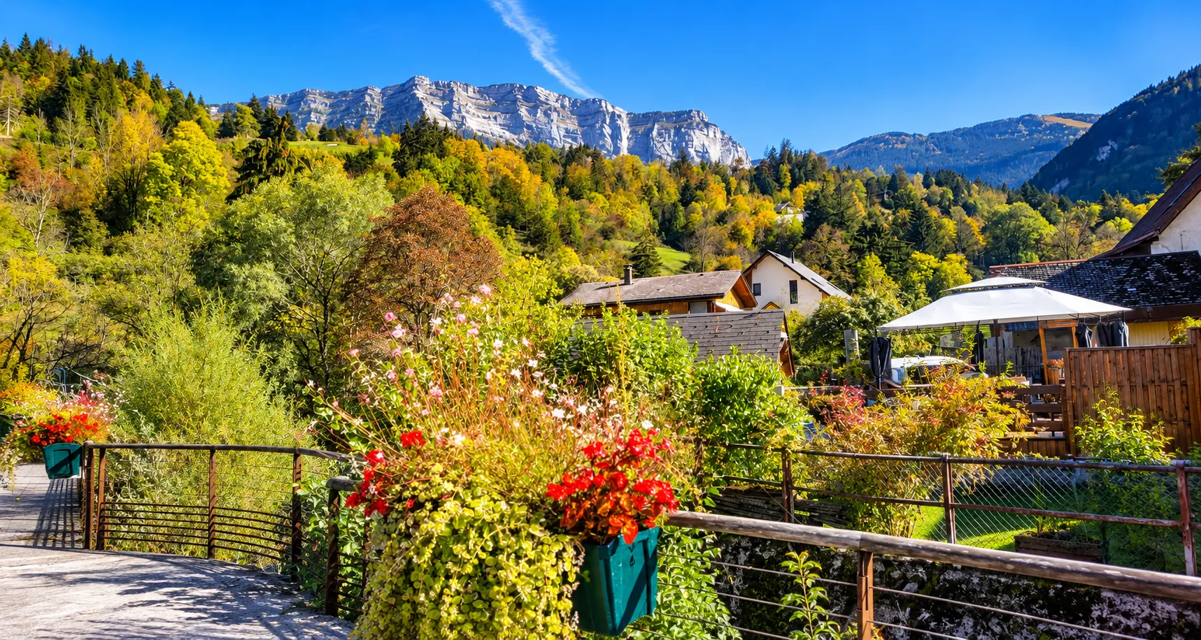 Paysage vue depuis l'hotel