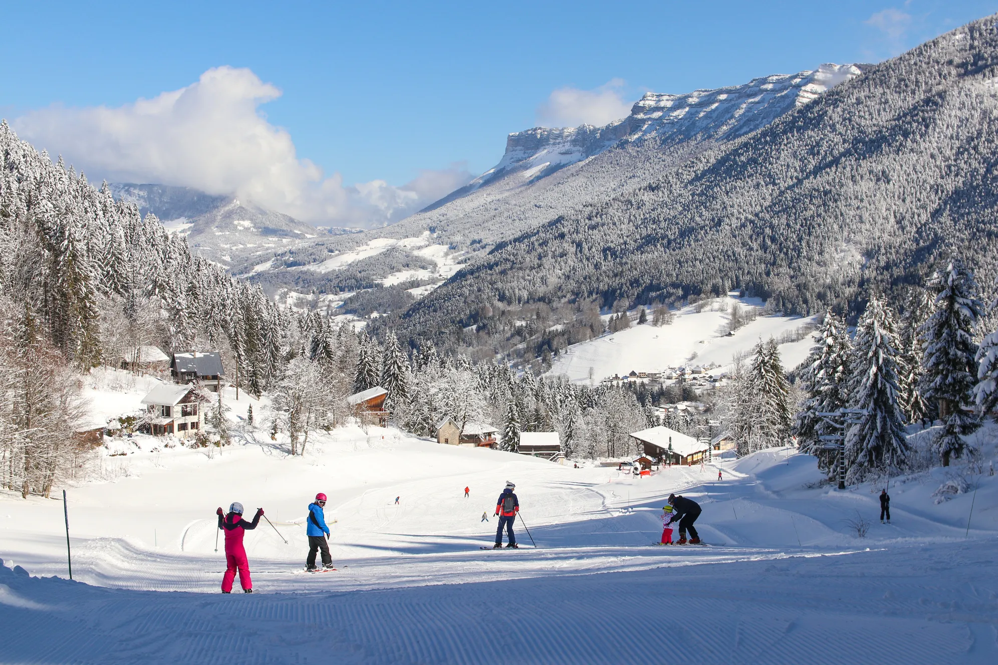 Ski de piste au Planolet